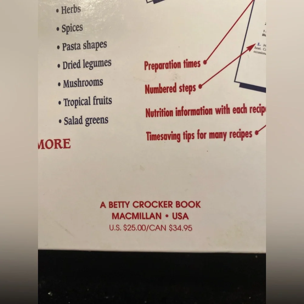 Betty Crocker classic cookbook
